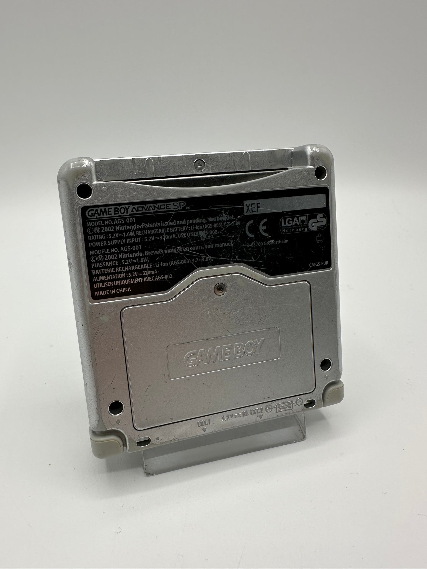 Gameboy Advance SP Silber Tribal Edition