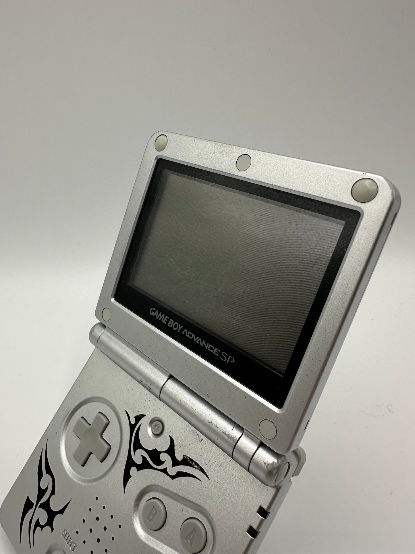 Gameboy Advance SP Silber Tribal Edition