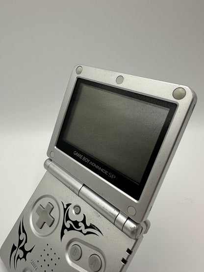 Gameboy Advance SP Silber Tribal Edition