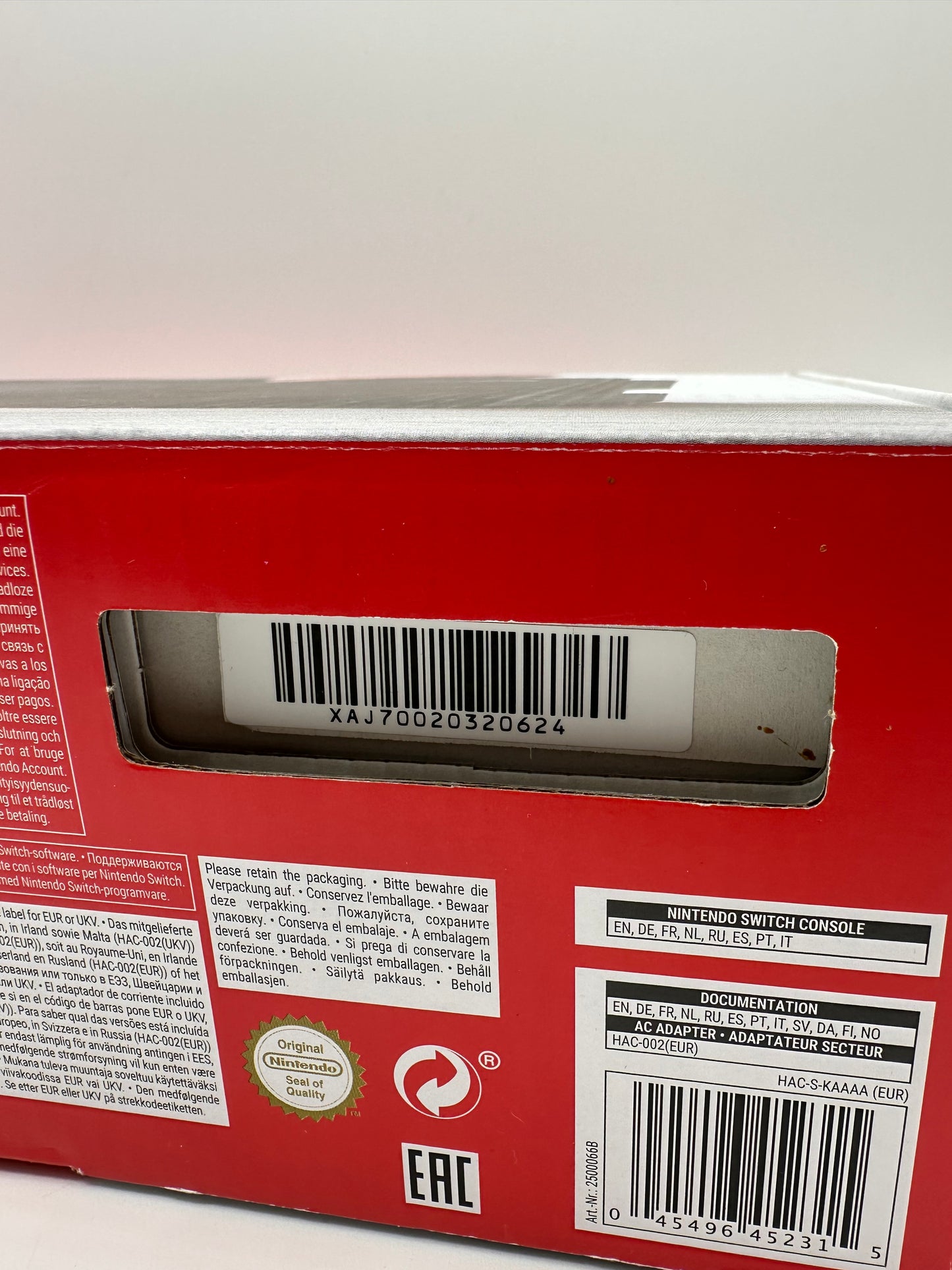 Nintendo Switch Konsole - OVP