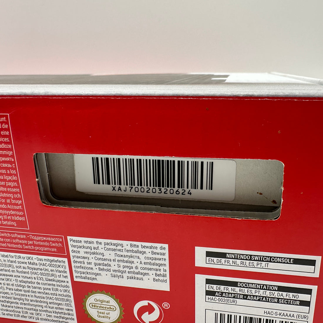 Nintendo Switch Konsole - OVP