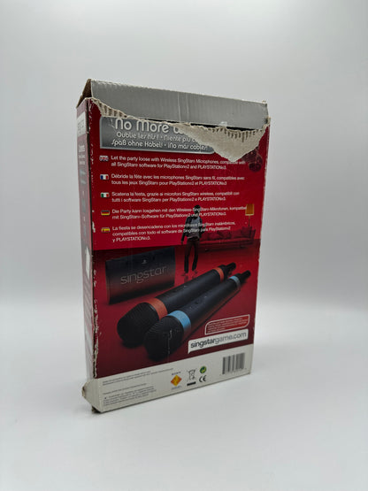 Singstar Mics Wireless - Singstar Mikros - OVP