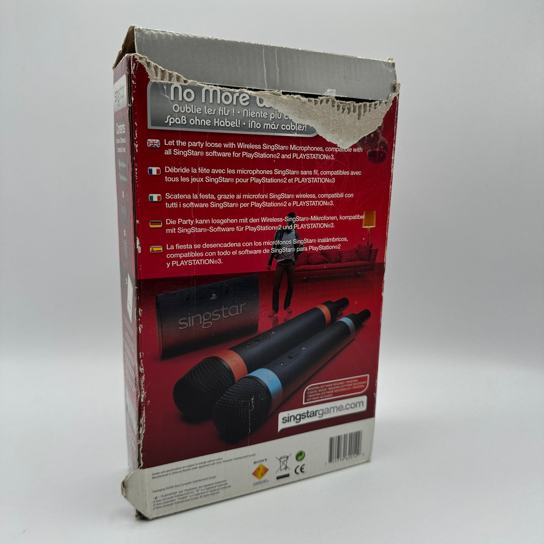 Singstar Mics Wireless - Singstar Mikros - OVP