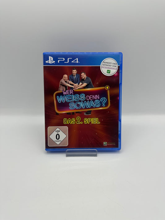 Wer weiss denn sowas ? Das 2. Spiel