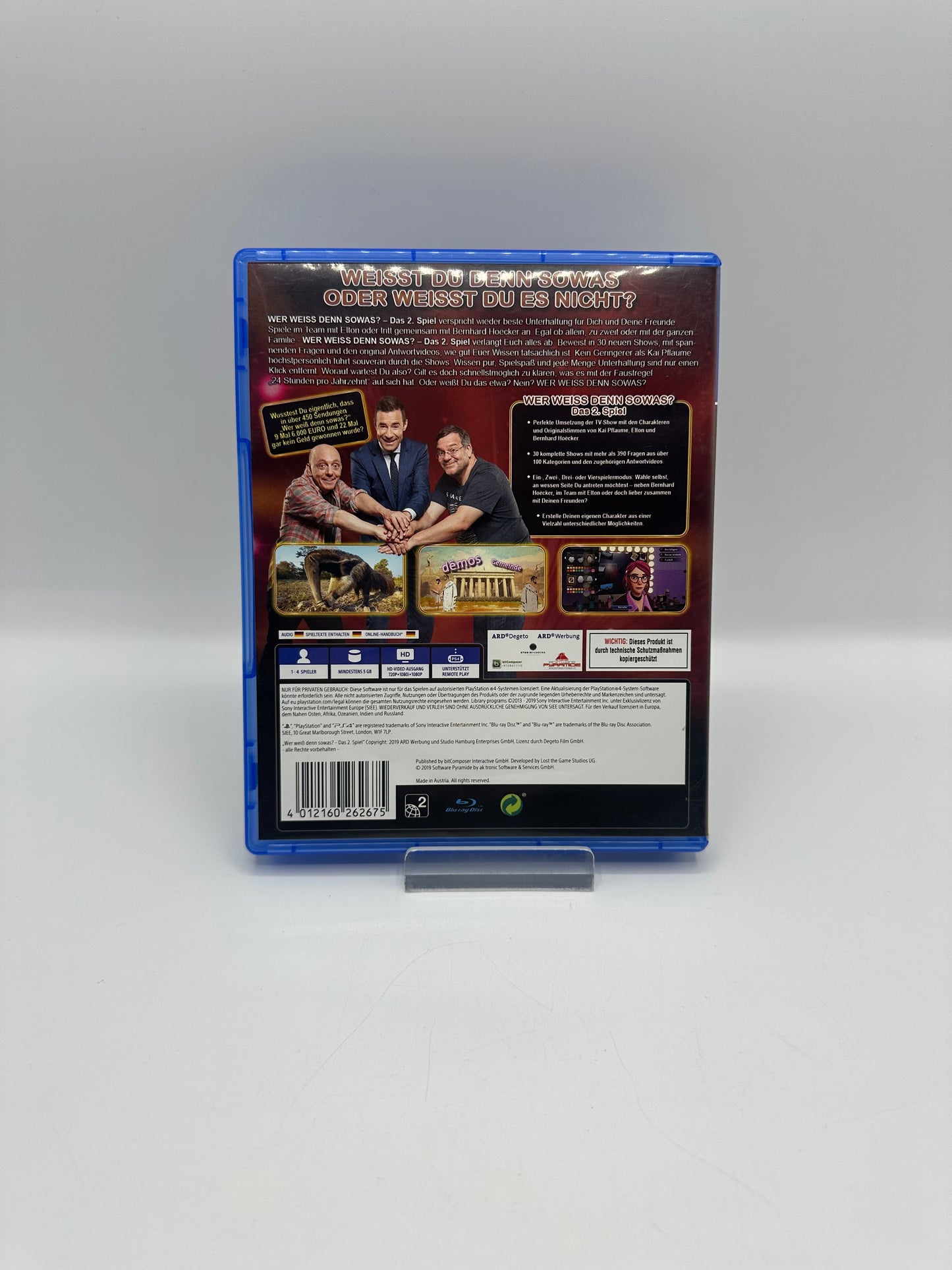 Wer weiss denn sowas ? Das 2. Spiel