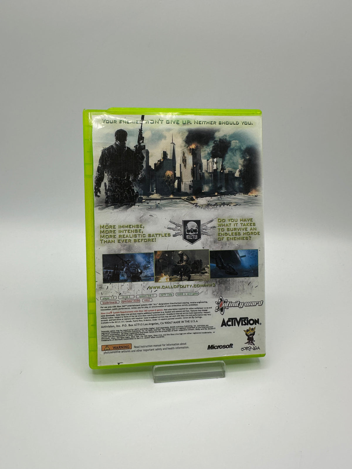 Call of Duty Modern Warfare 3 - Gebrauchsspuren