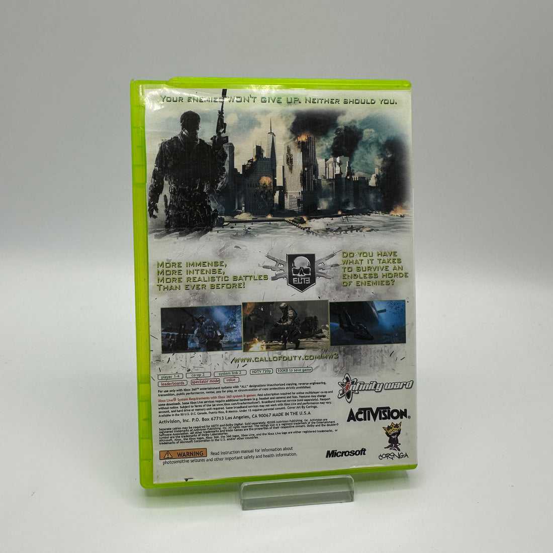Call of Duty Modern Warfare 3 - Gebrauchsspuren