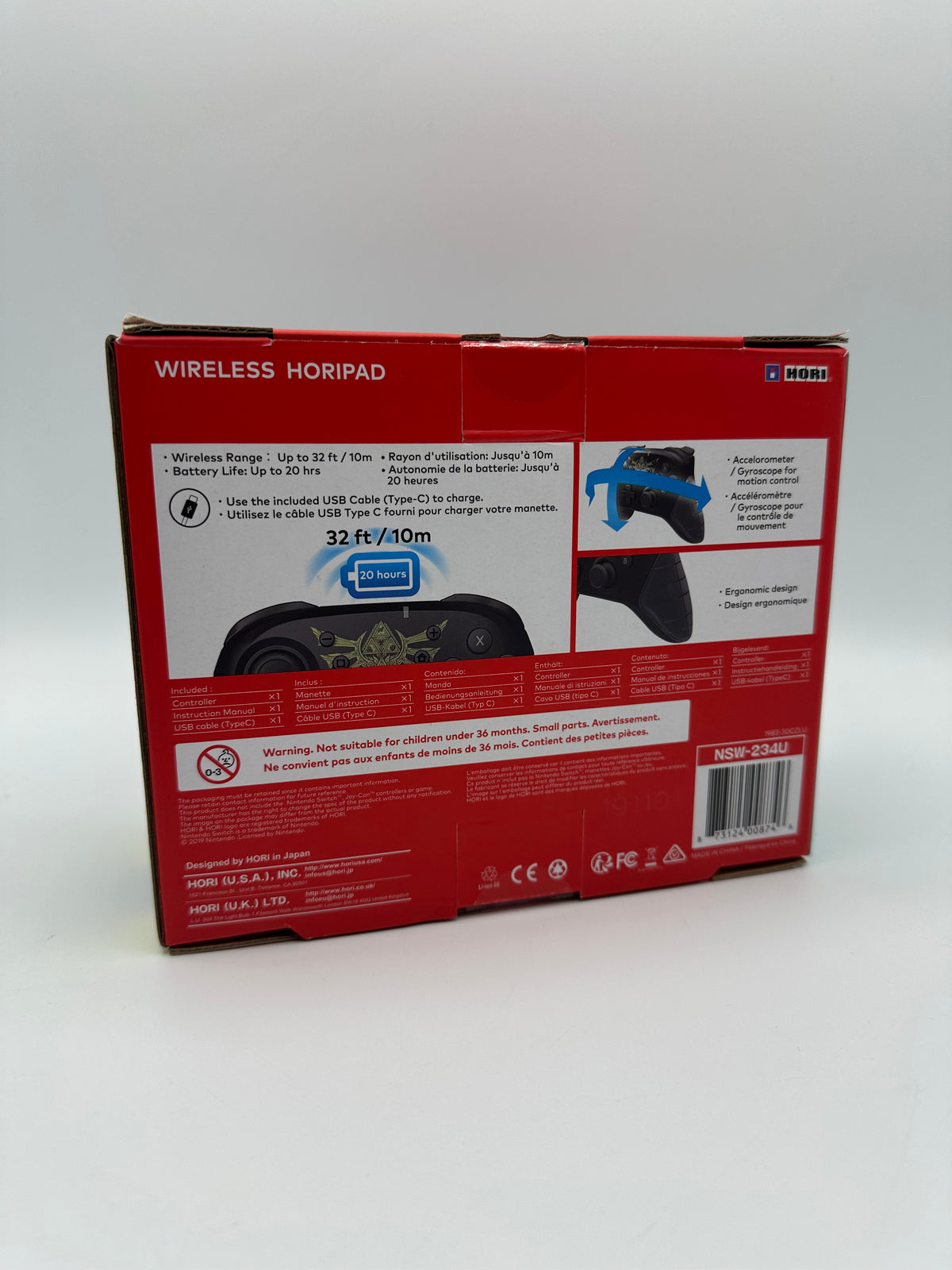 Nintendo Switch Zelda Controller - OVP