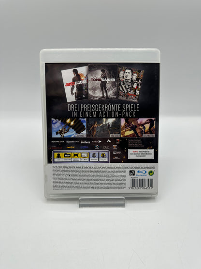 Ultimate Action  Triple Pack Just Cause 2 / Sleeping Dogs / Tomb Raider