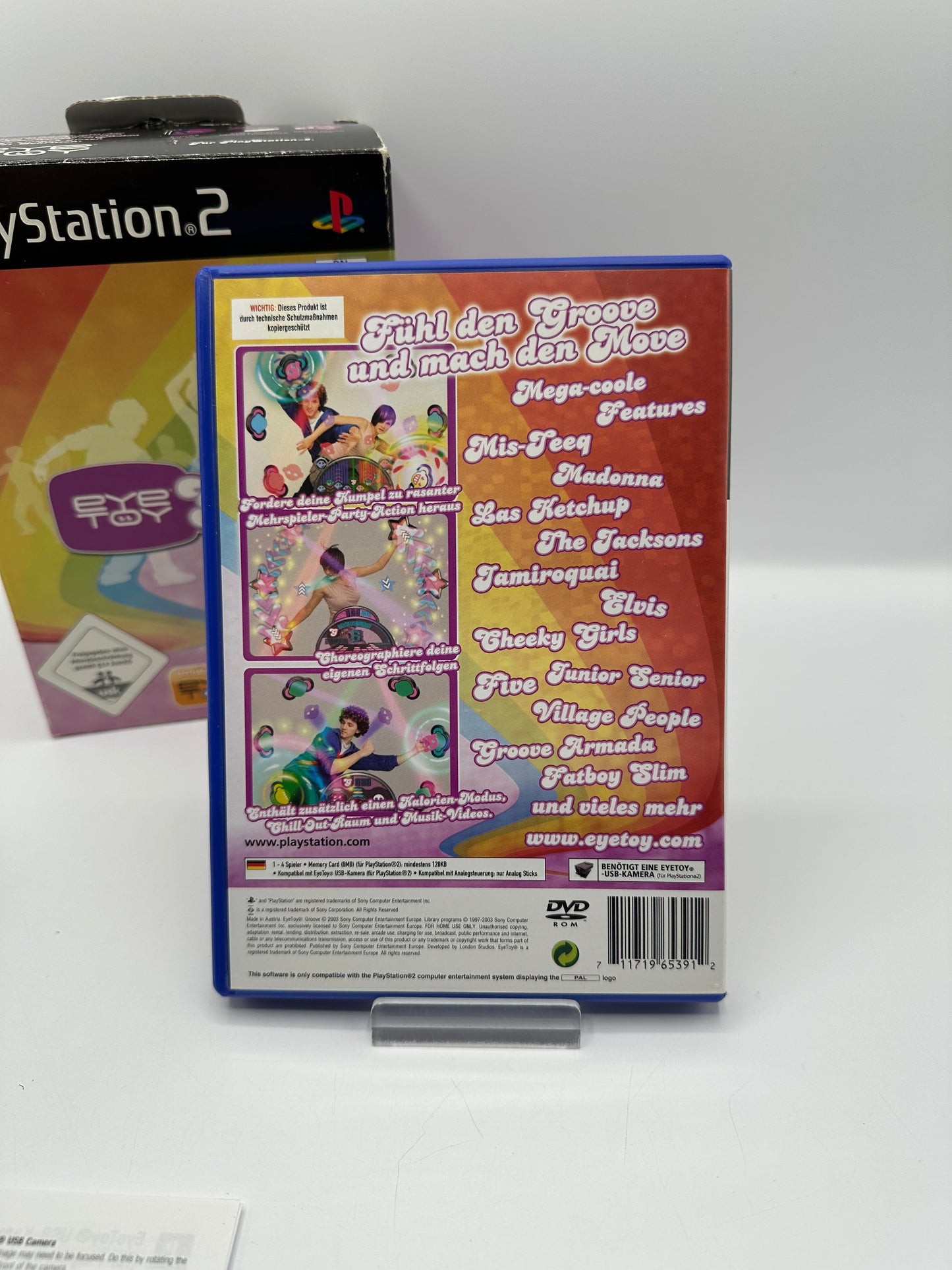 Eye Toy Groove mit Cam OVP