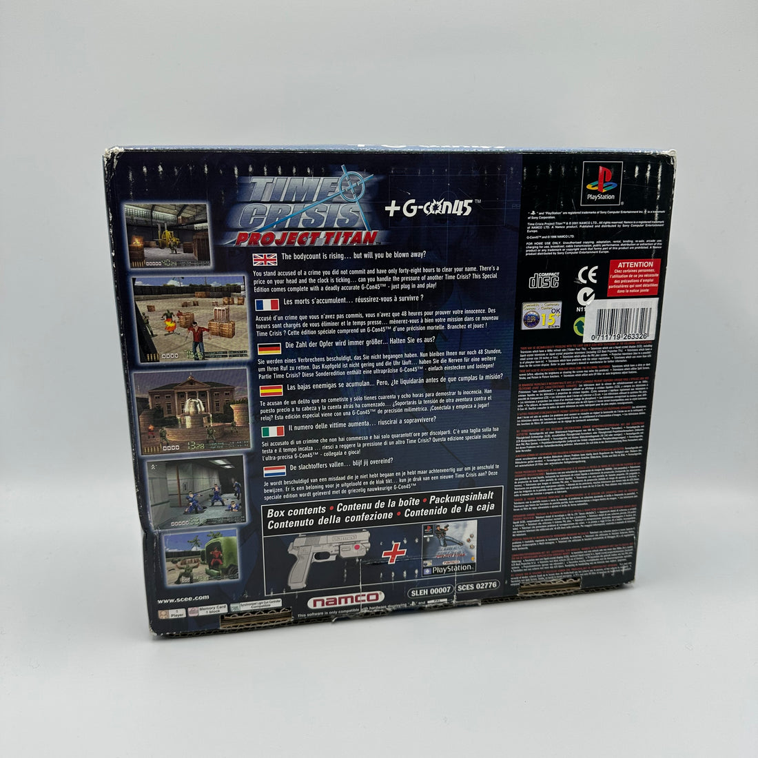 Time Crisis Project Titan mit G-Con - OVP