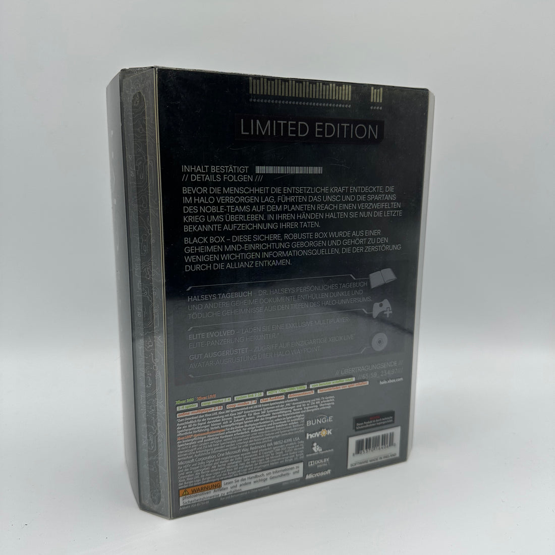 Halo Reach Collectors Limited Edition