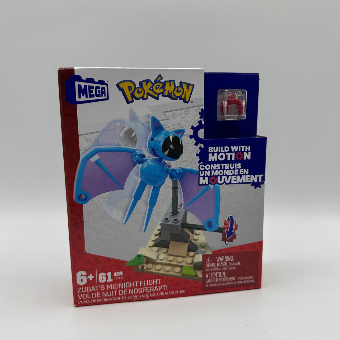 Pokemon Mega Zubat - Klemmbausteine