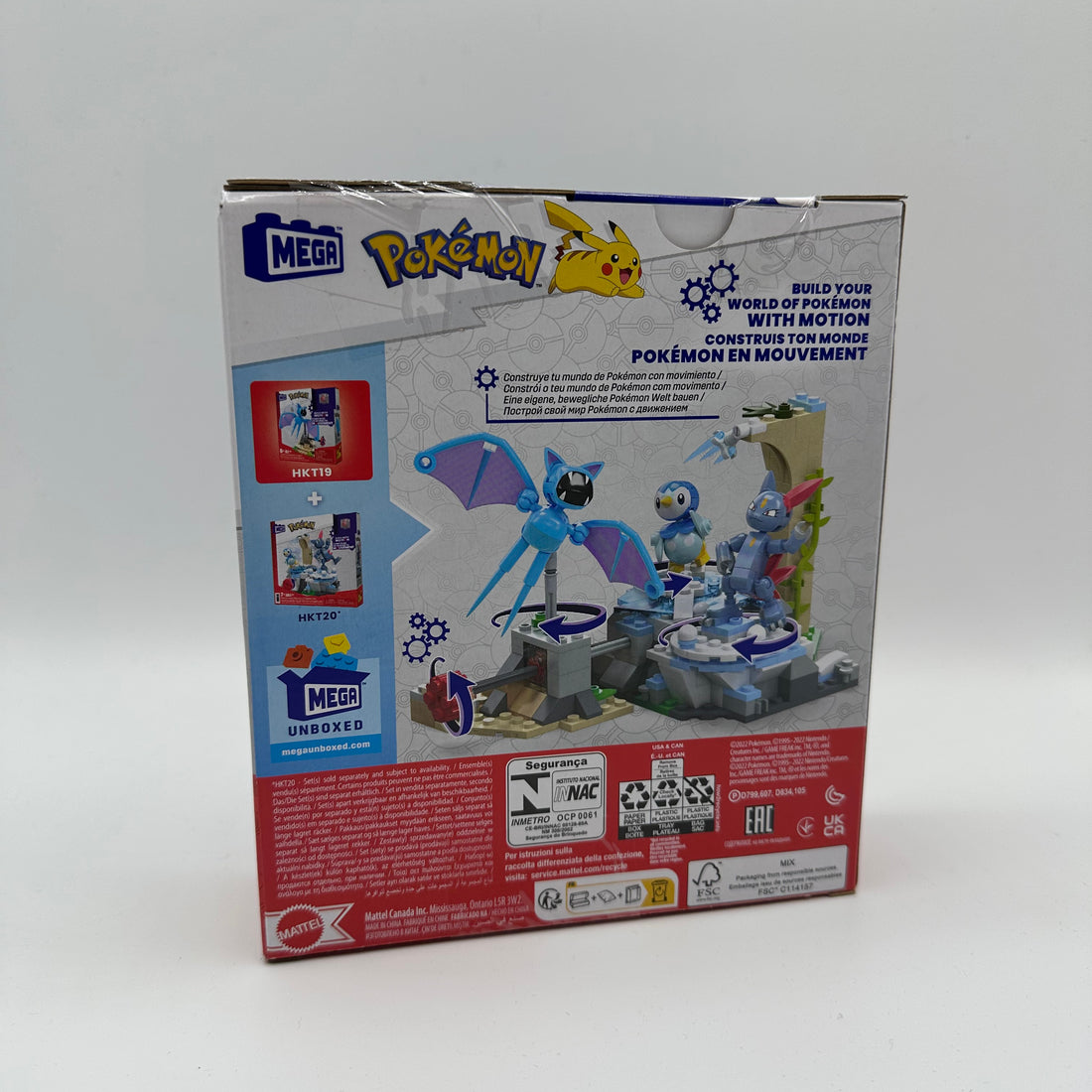 Pokemon Mega Zubat - Klemmbausteine