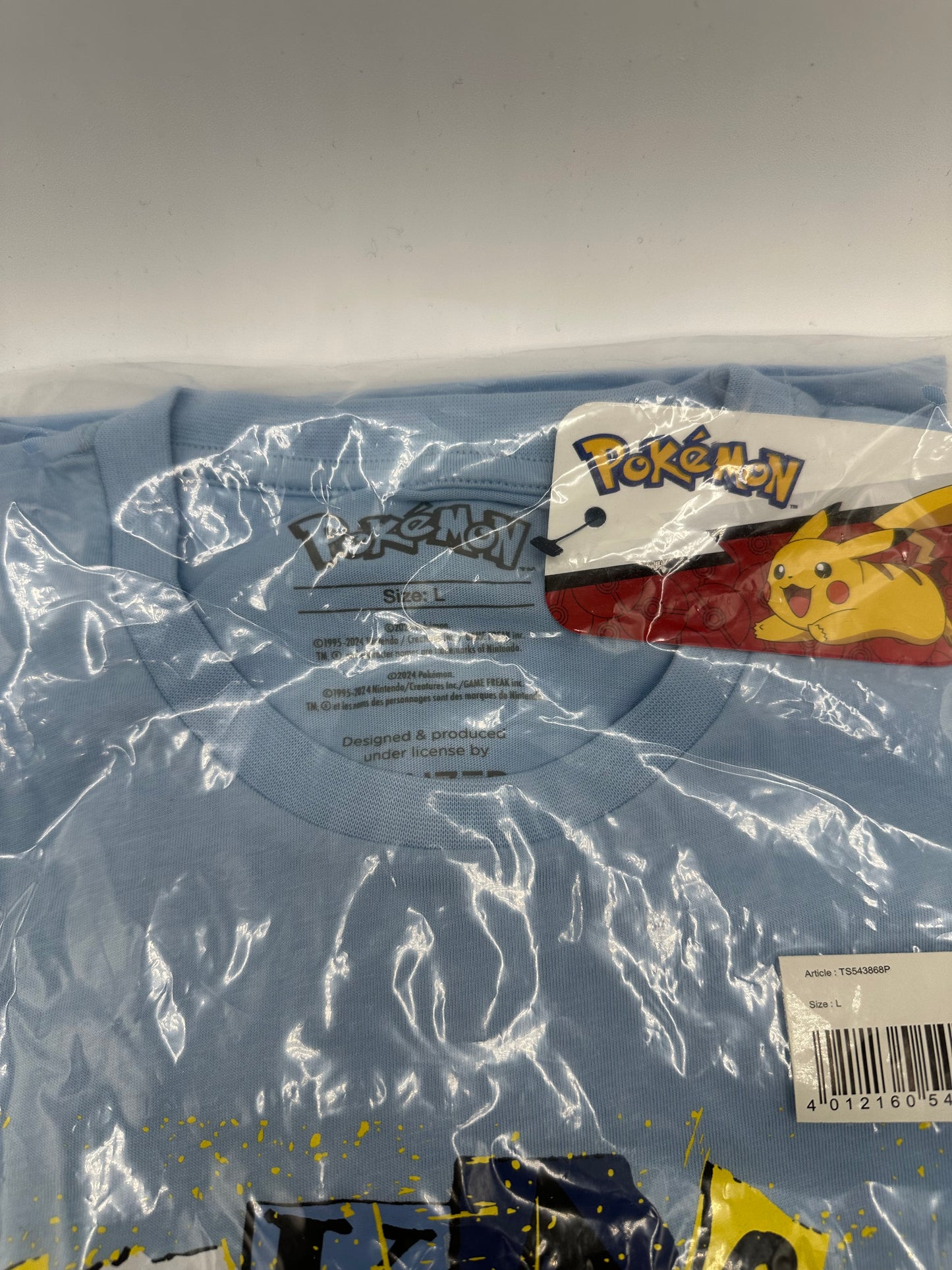 Pokemon Pikachu T-Shirt - Größe L