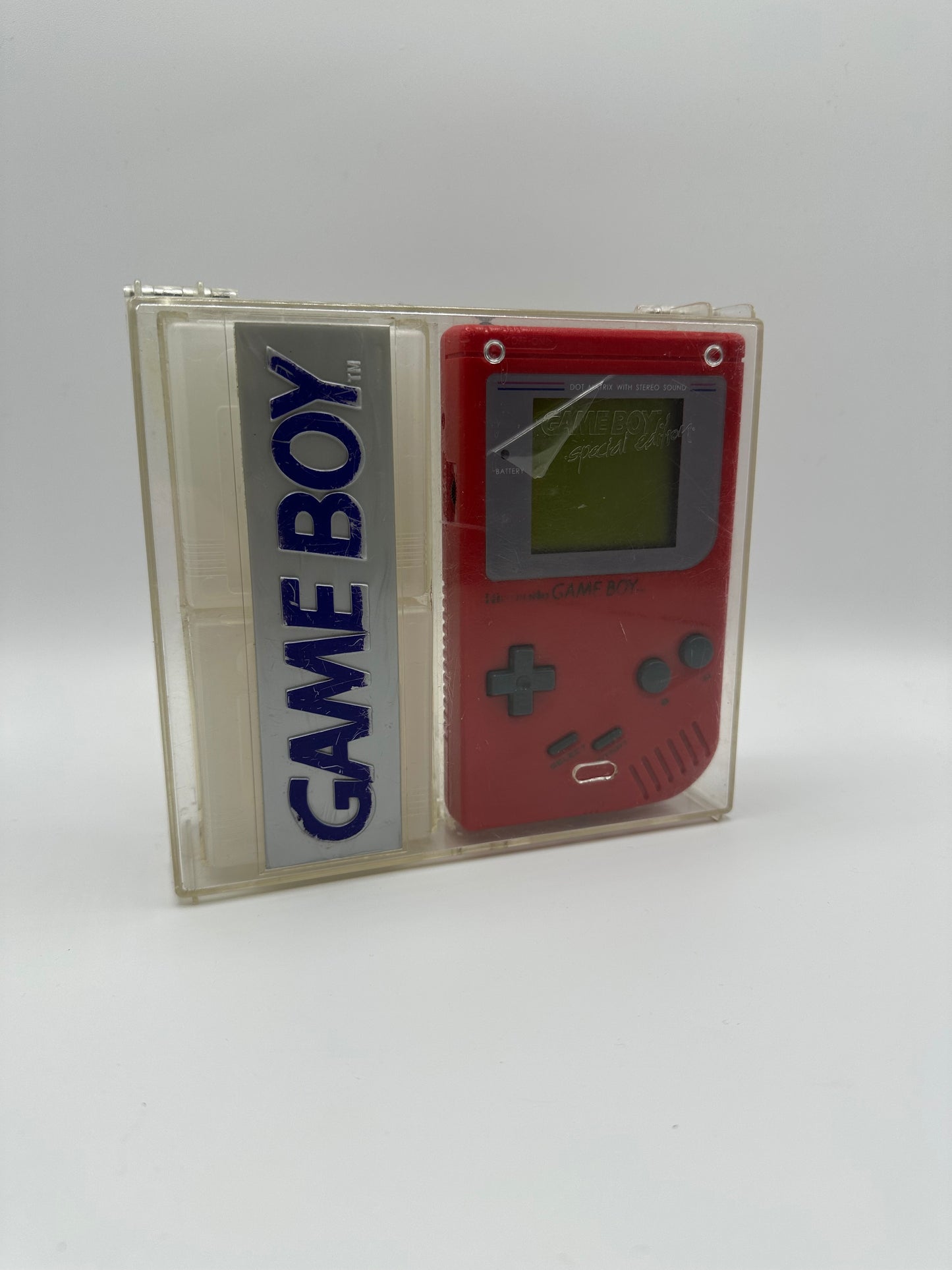 Nintendo Gameboy Special Edition Rot OVP - Gameboy Classic Rot mit Acrylcase