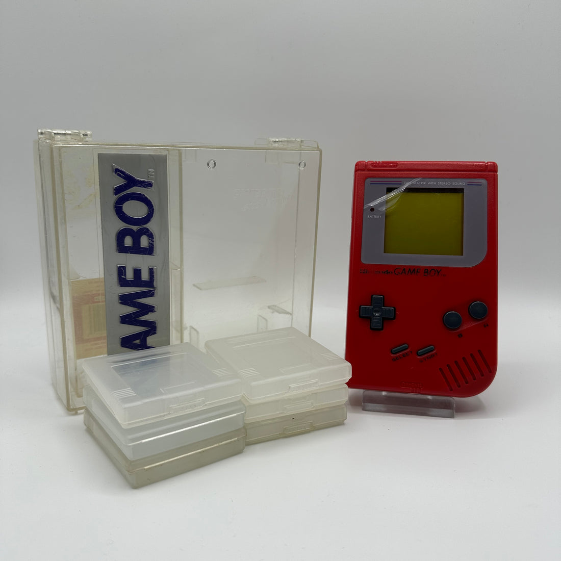 Nintendo Gameboy Special Edition Rot OVP - Gameboy Classic Rot mit Acrylcase