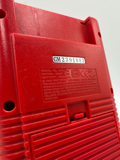 Nintendo Gameboy Special Edition Rot OVP - Gameboy Classic Rot mit Acrylcase