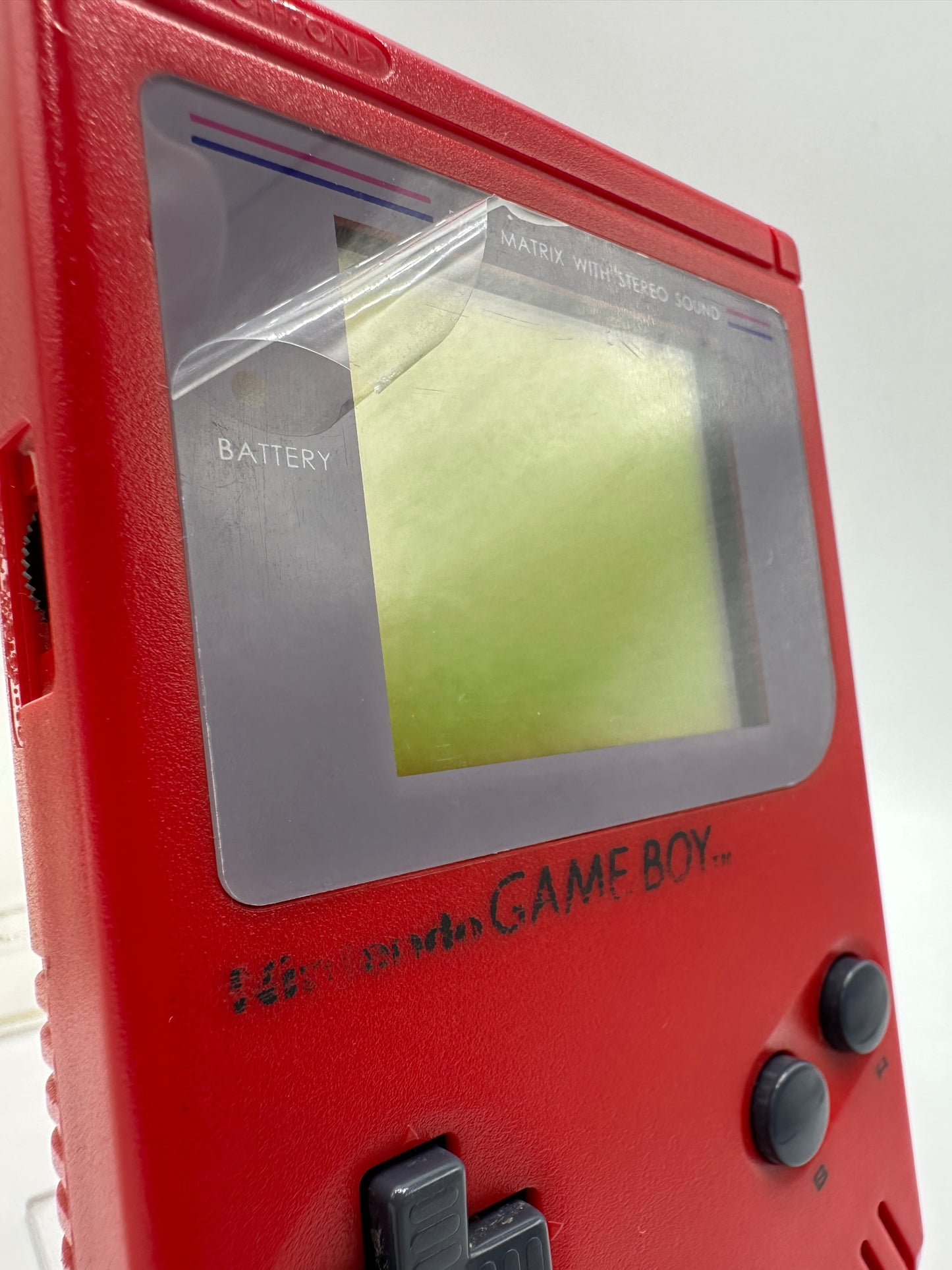 Nintendo Gameboy Special Edition Rot OVP - Gameboy Classic Rot mit Acrylcase