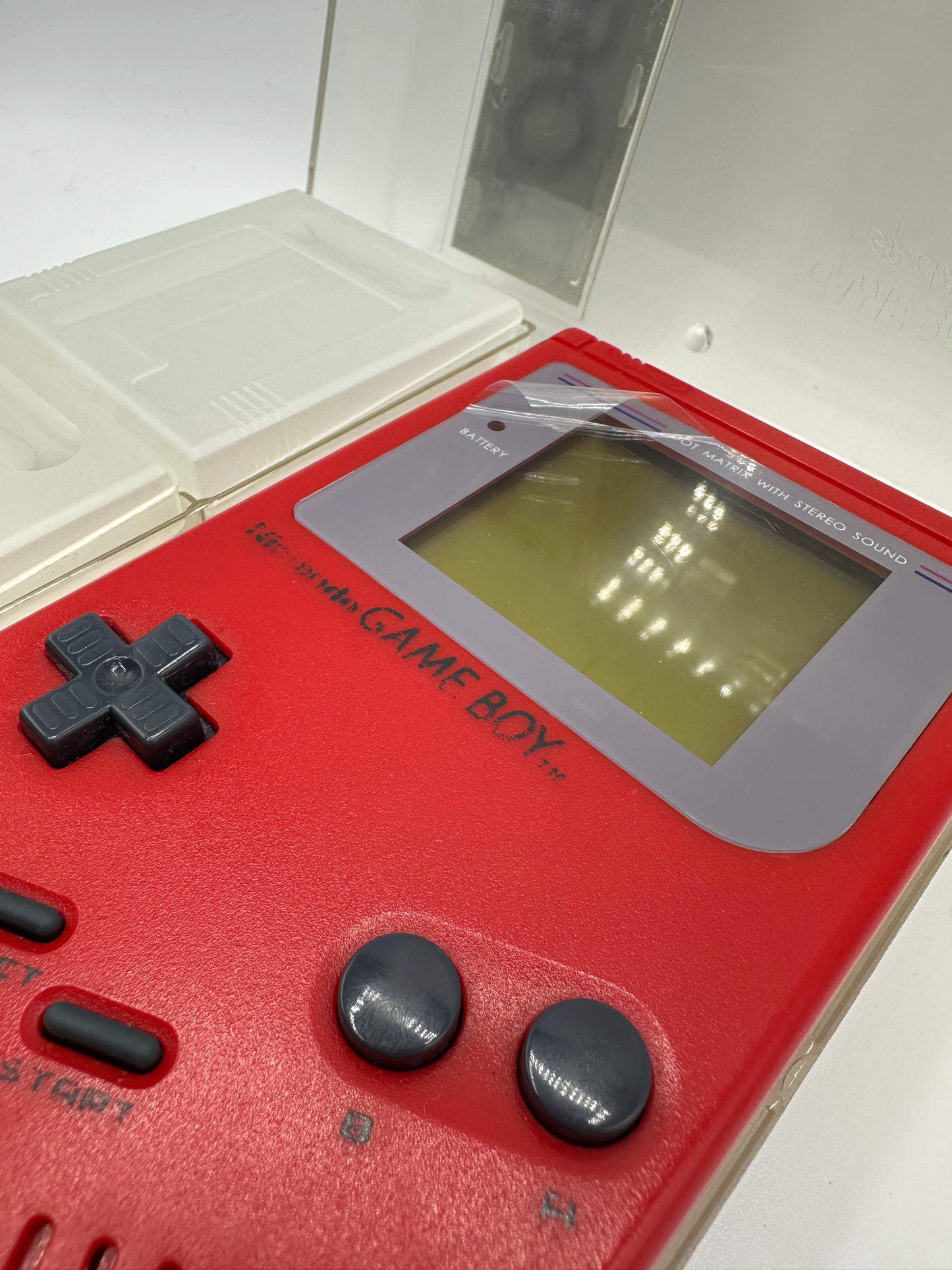 Nintendo Gameboy Special Edition Rot OVP - Gameboy Classic Rot mit Acrylcase