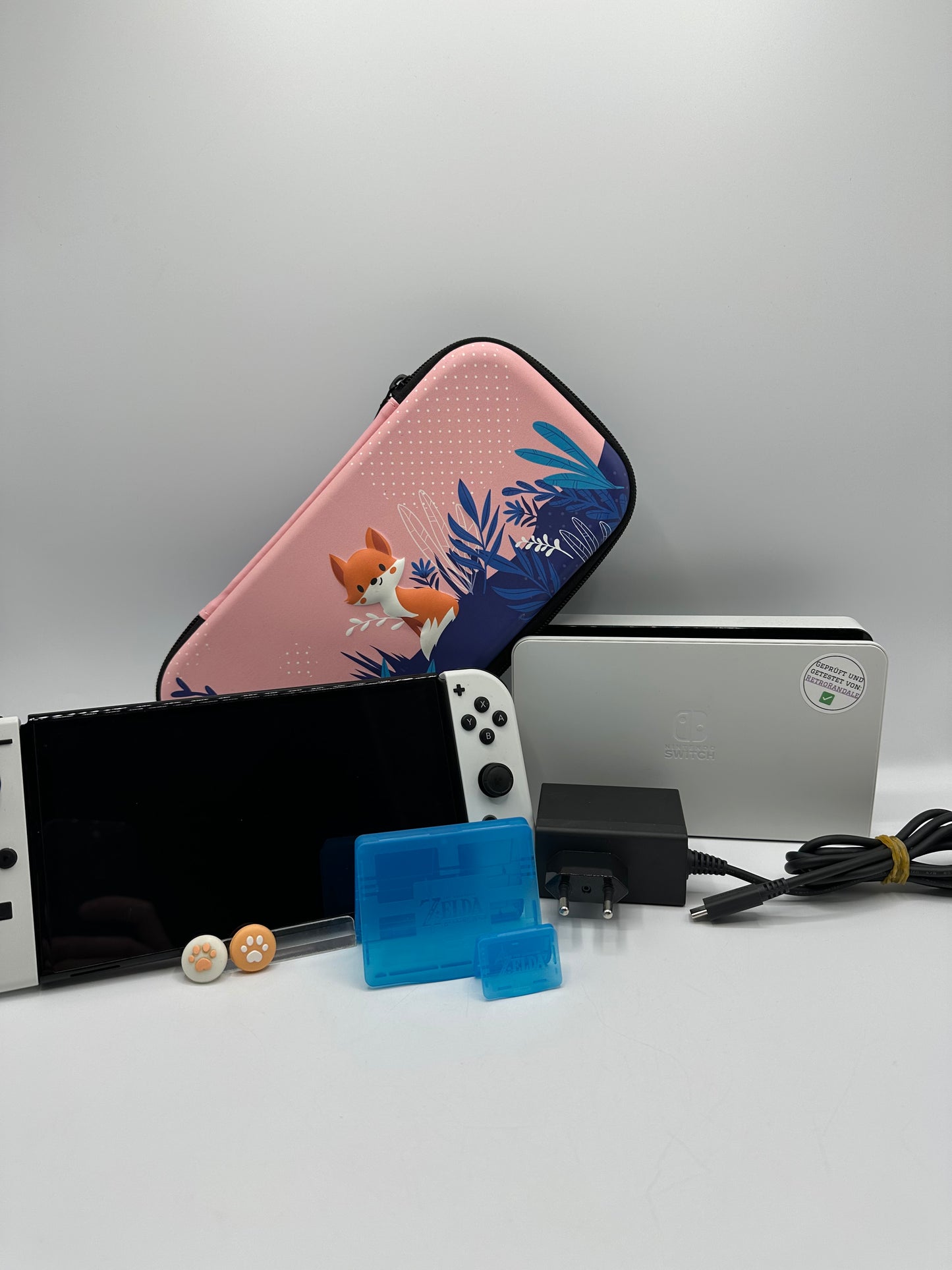 Nintendo Switch OLED - Weiß inkl. Zubehör