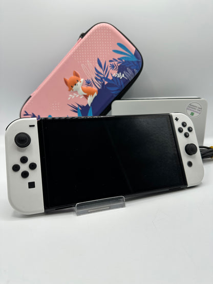 Nintendo Switch OLED - Weiß inkl. Zubehör