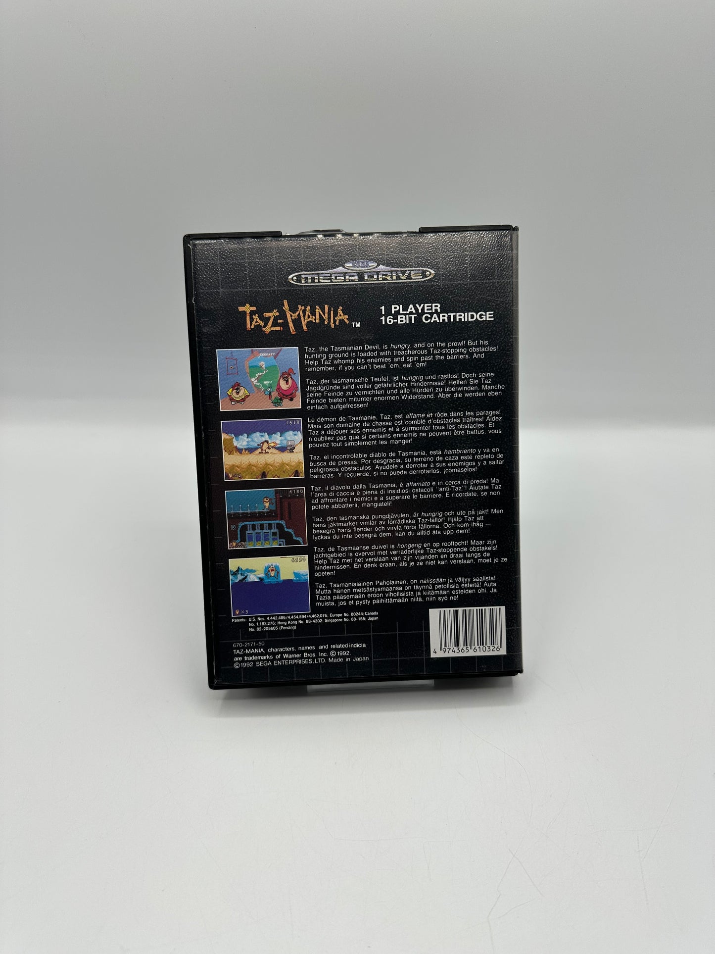 Taz Mania Sega Mega Drive