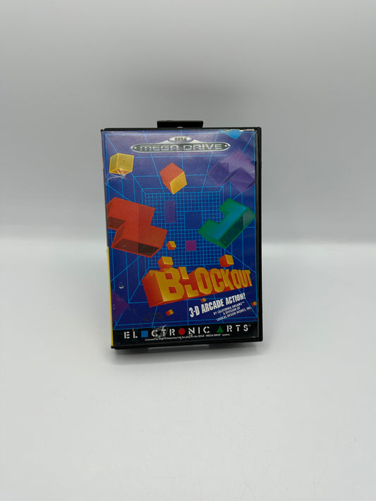 Blockout Sega Mega Drive