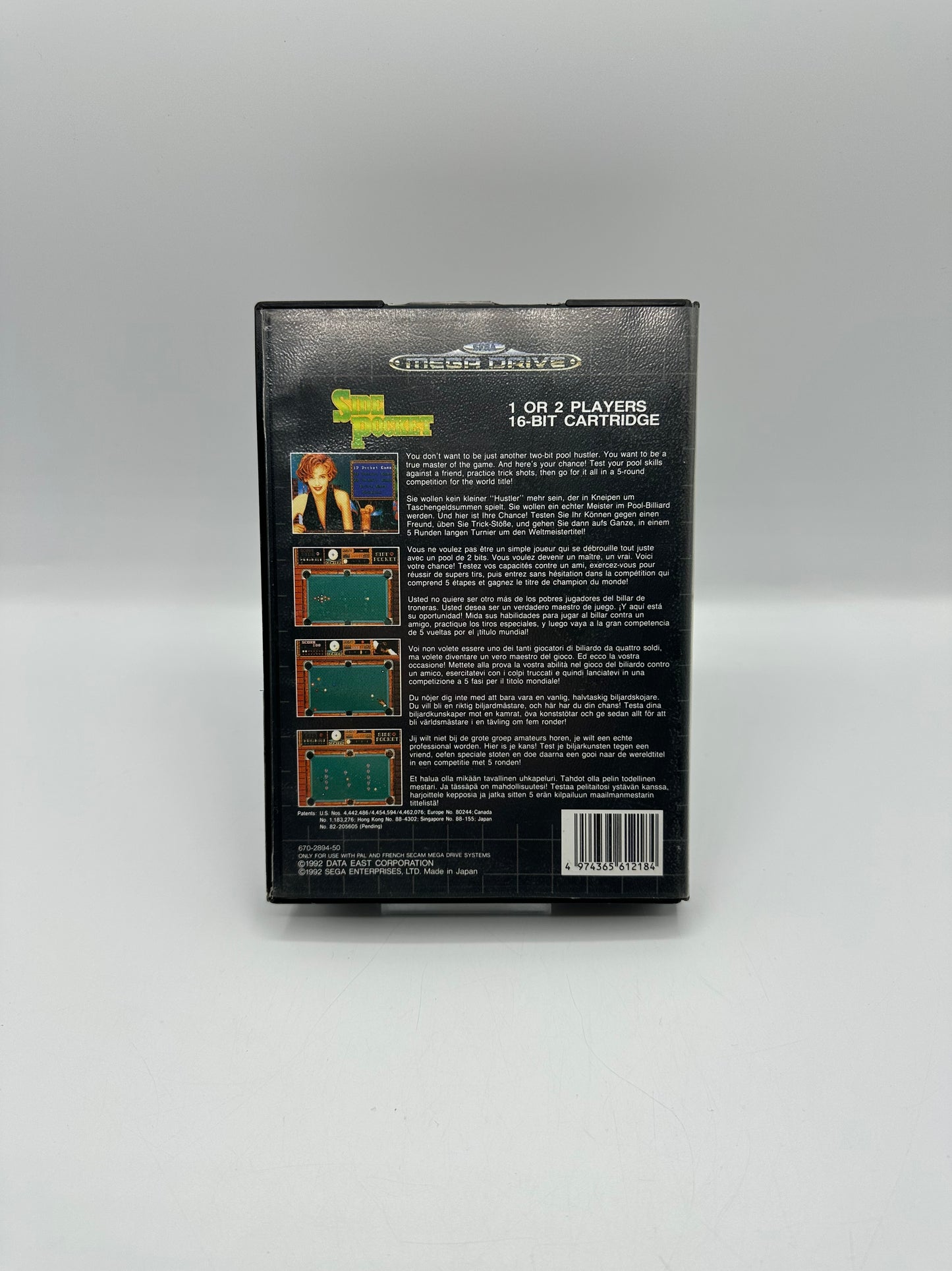 Side Pocket Sega Mega Drive