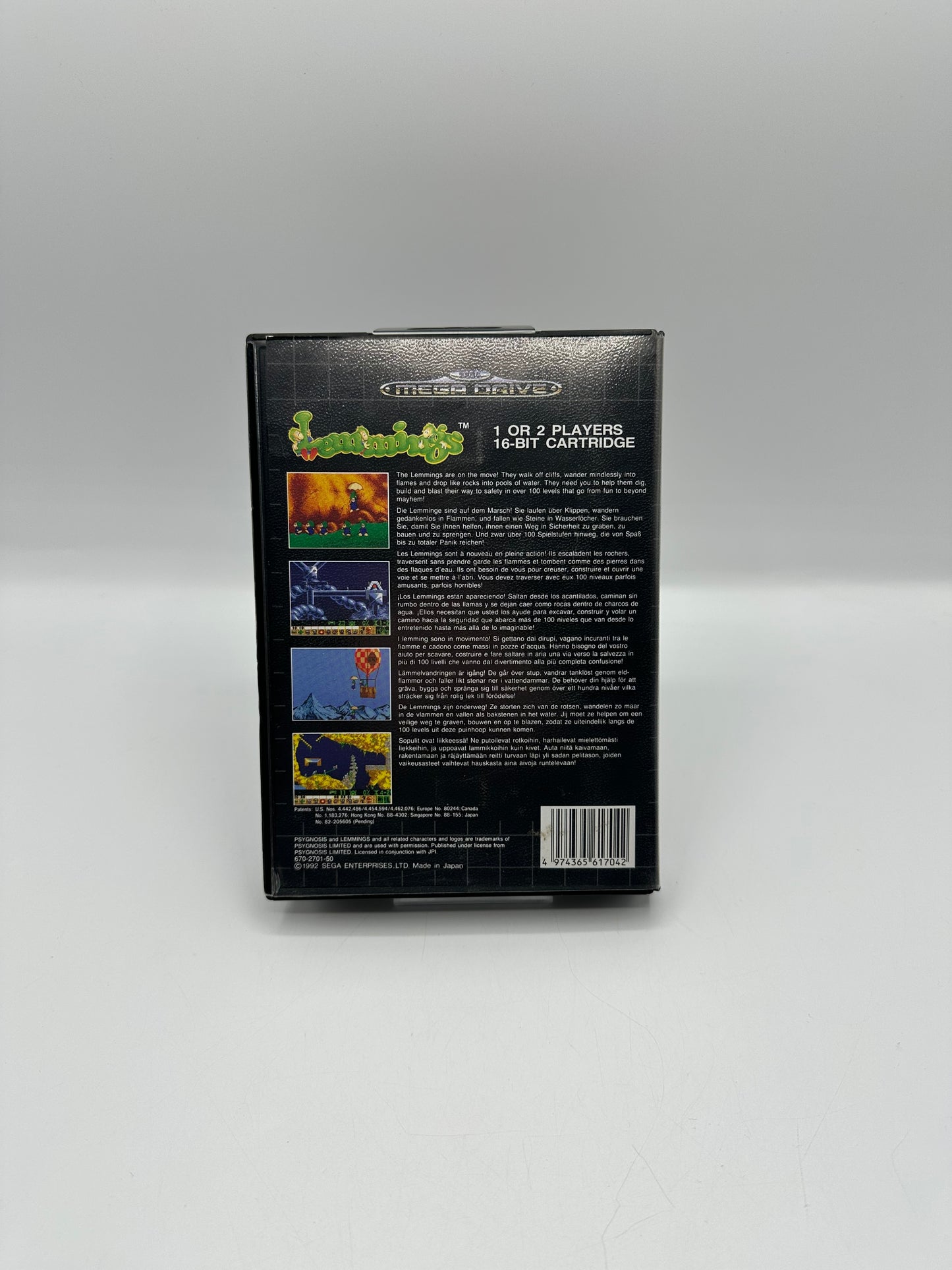 Lemmings Sega Mega Drive