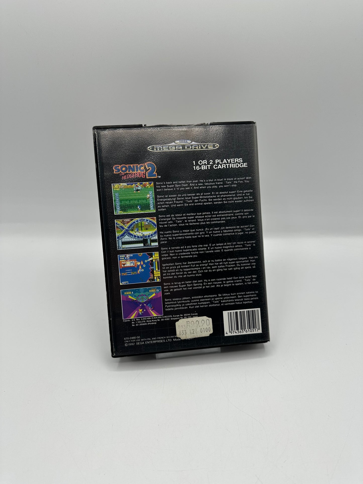 Sonic The Hedghog 2 Sega Mega Drive