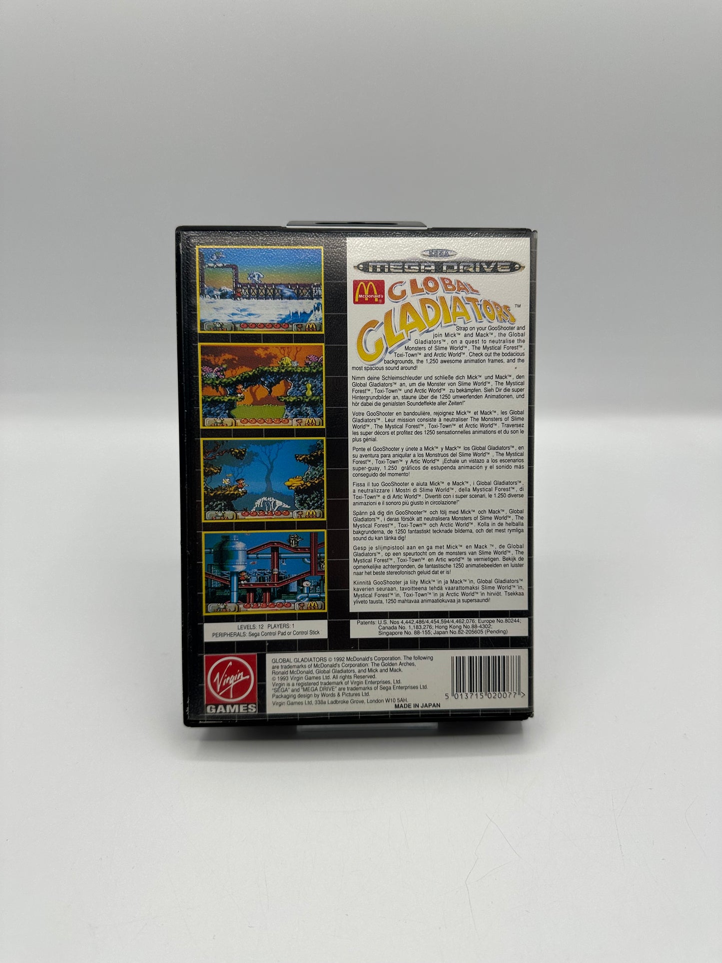 Global Gladiators Sega Mega Drive