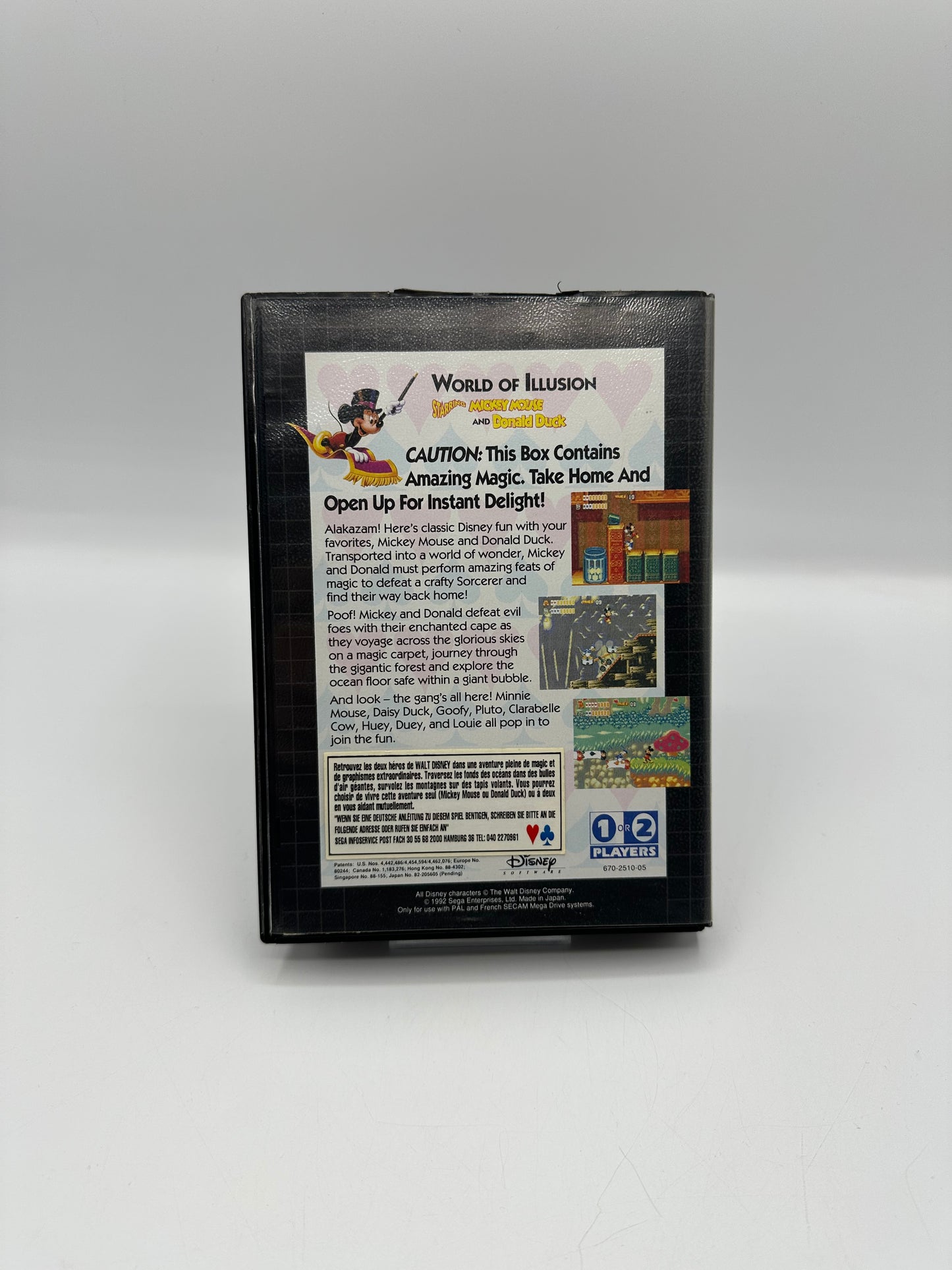 World of Illusion Sega Mega Drive