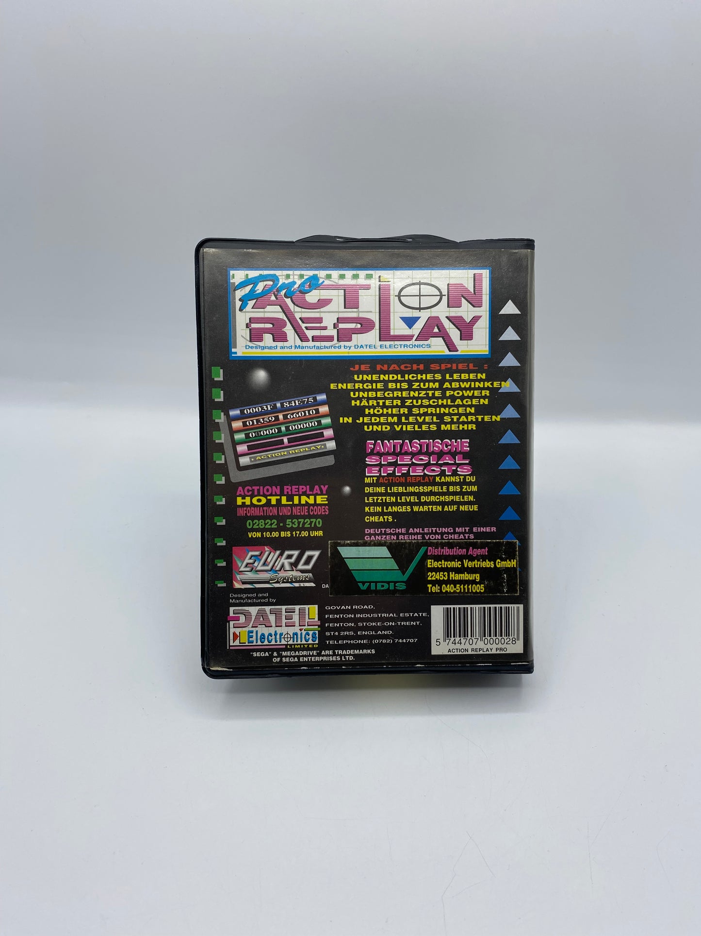 Pro Action Replay Sega Mega Drive
