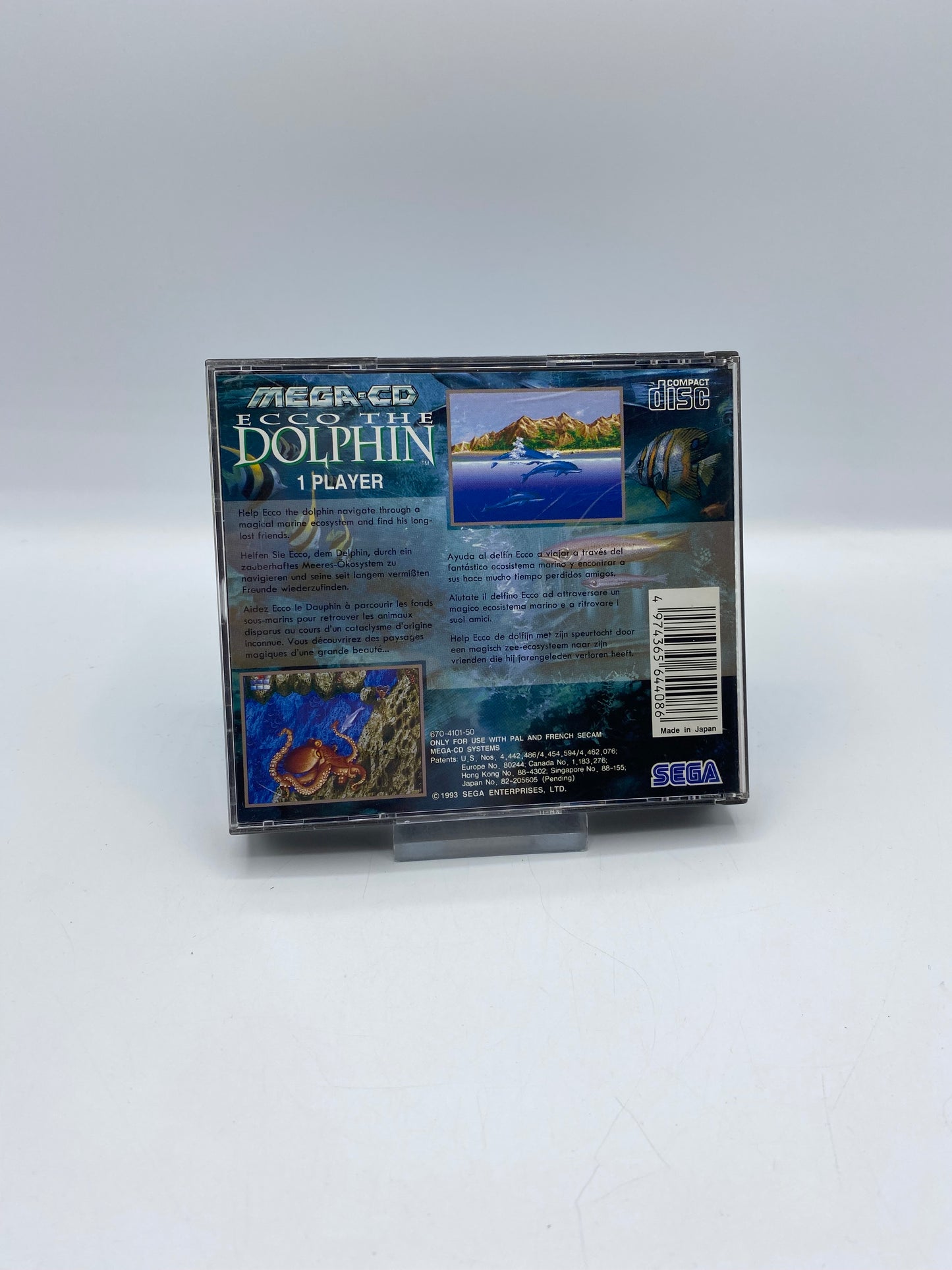 Ecco the Dolphin Sega Mega CD