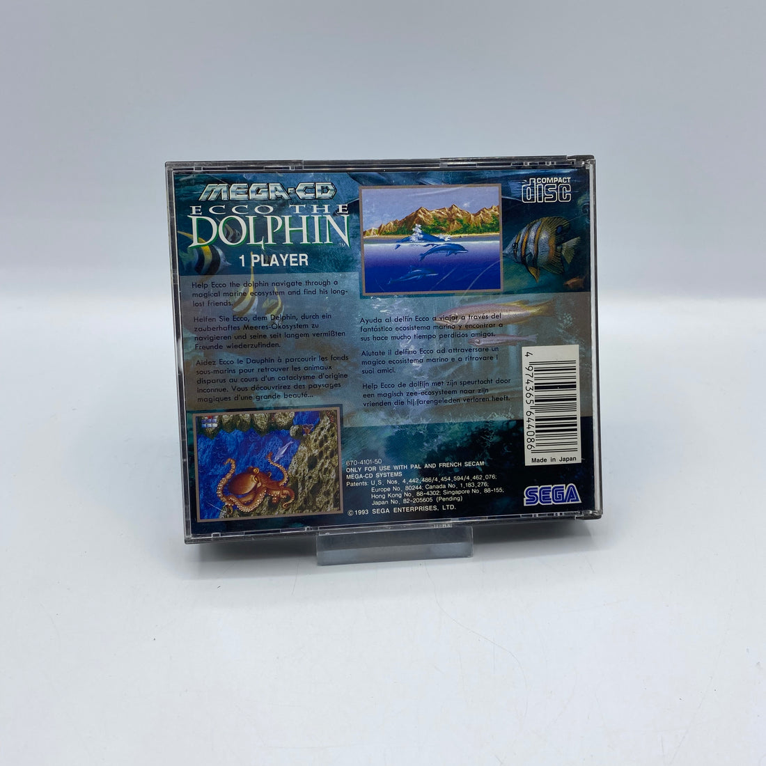 Ecco the Dolphin Sega Mega CD