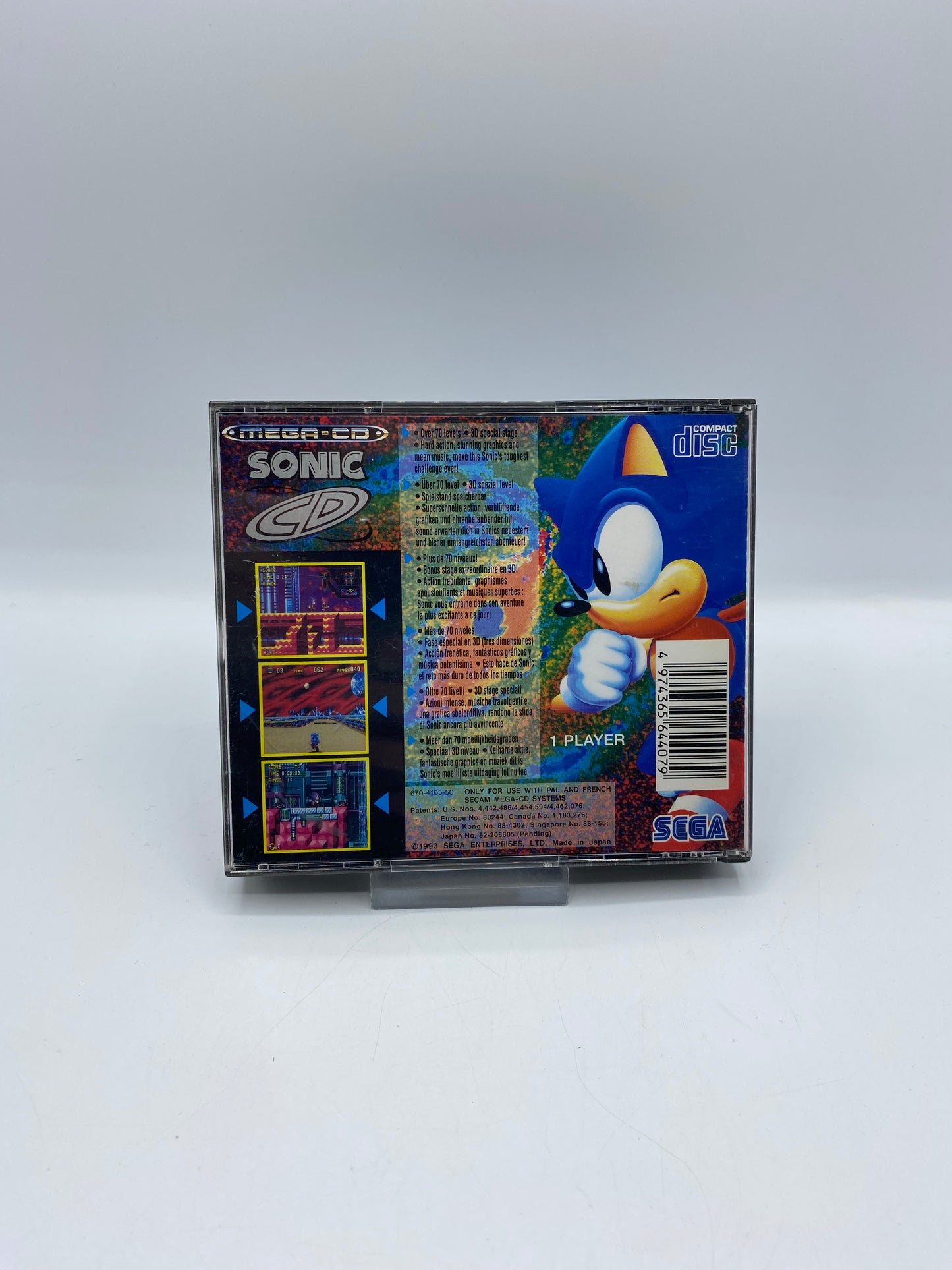 Sonic CD Sega Mega CD