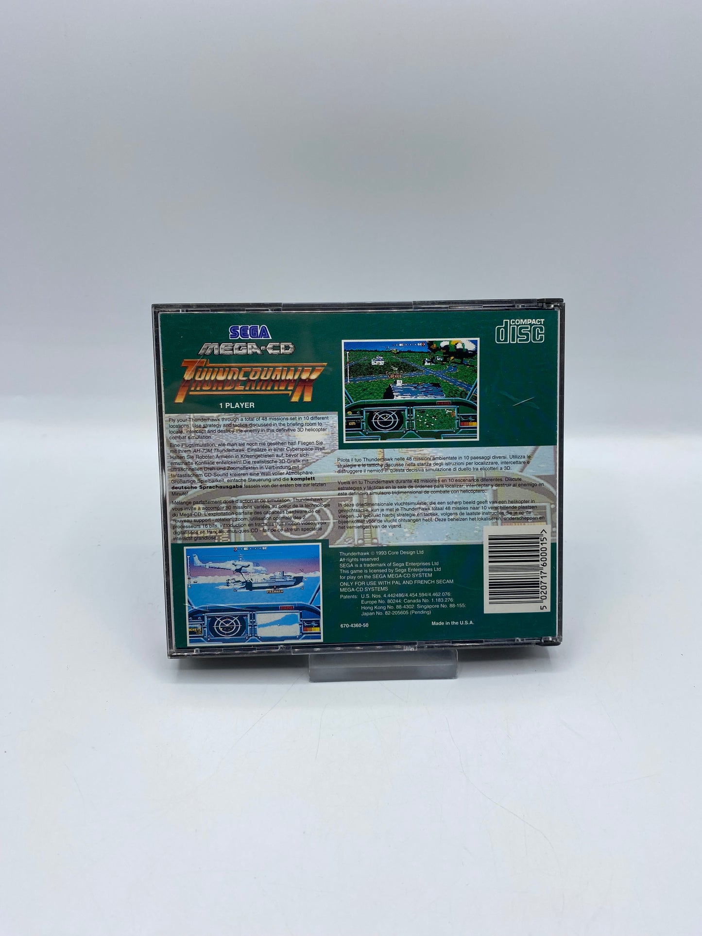 Thunderhawk Sega Mega CD