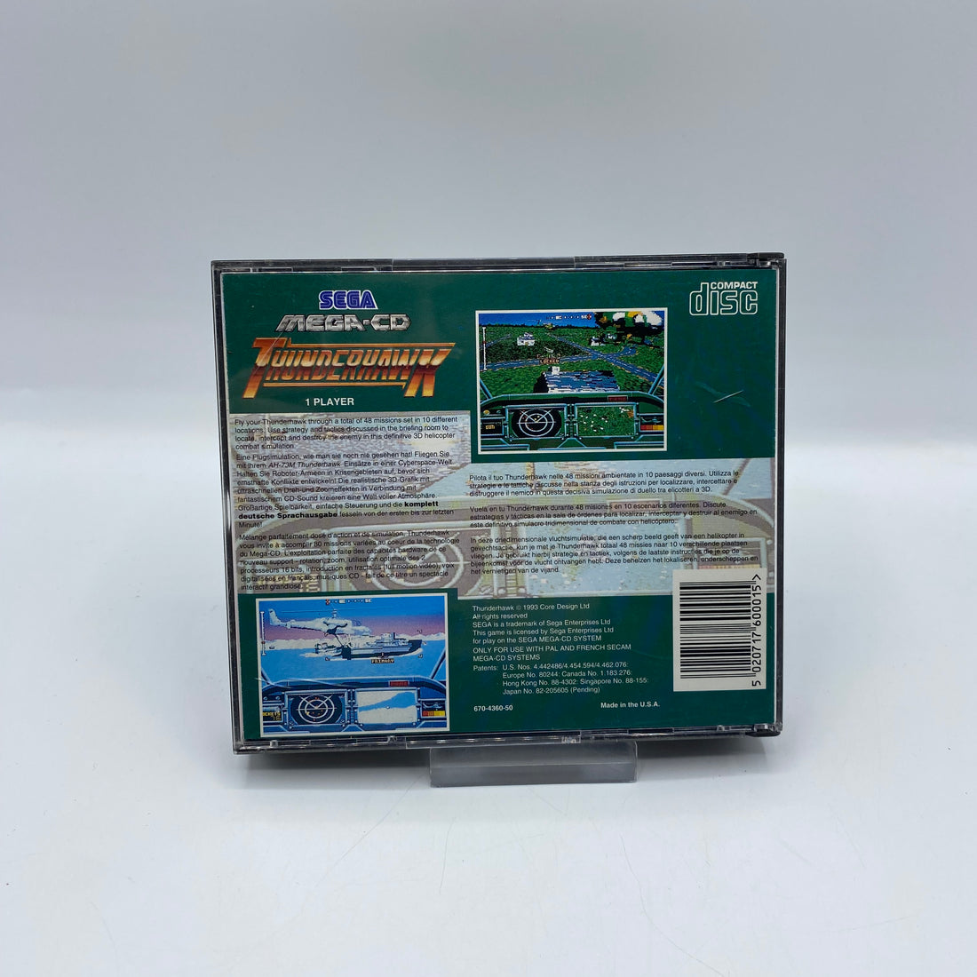 Thunderhawk Sega Mega CD