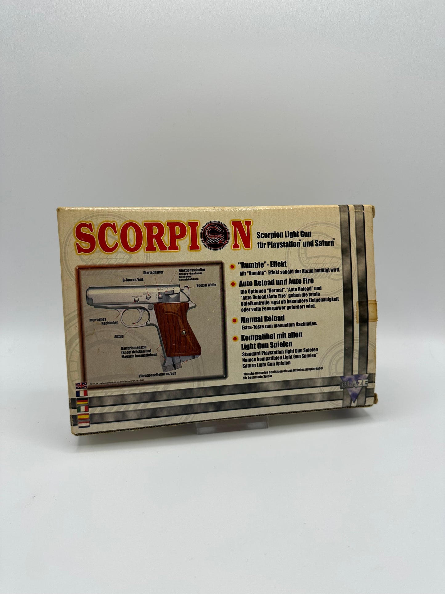 Scorpion Light Gun für Playstation