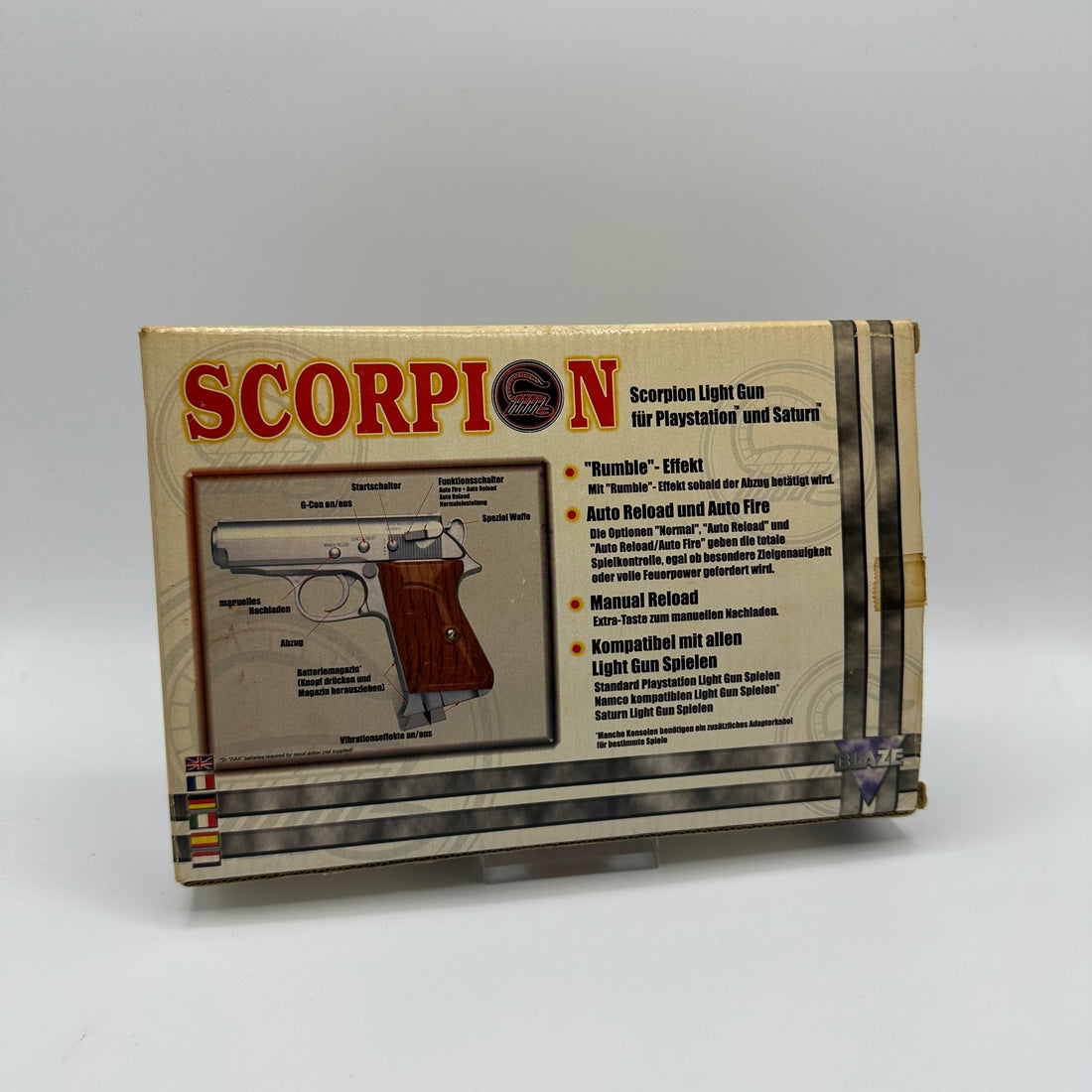 Scorpion Light Gun für Playstation