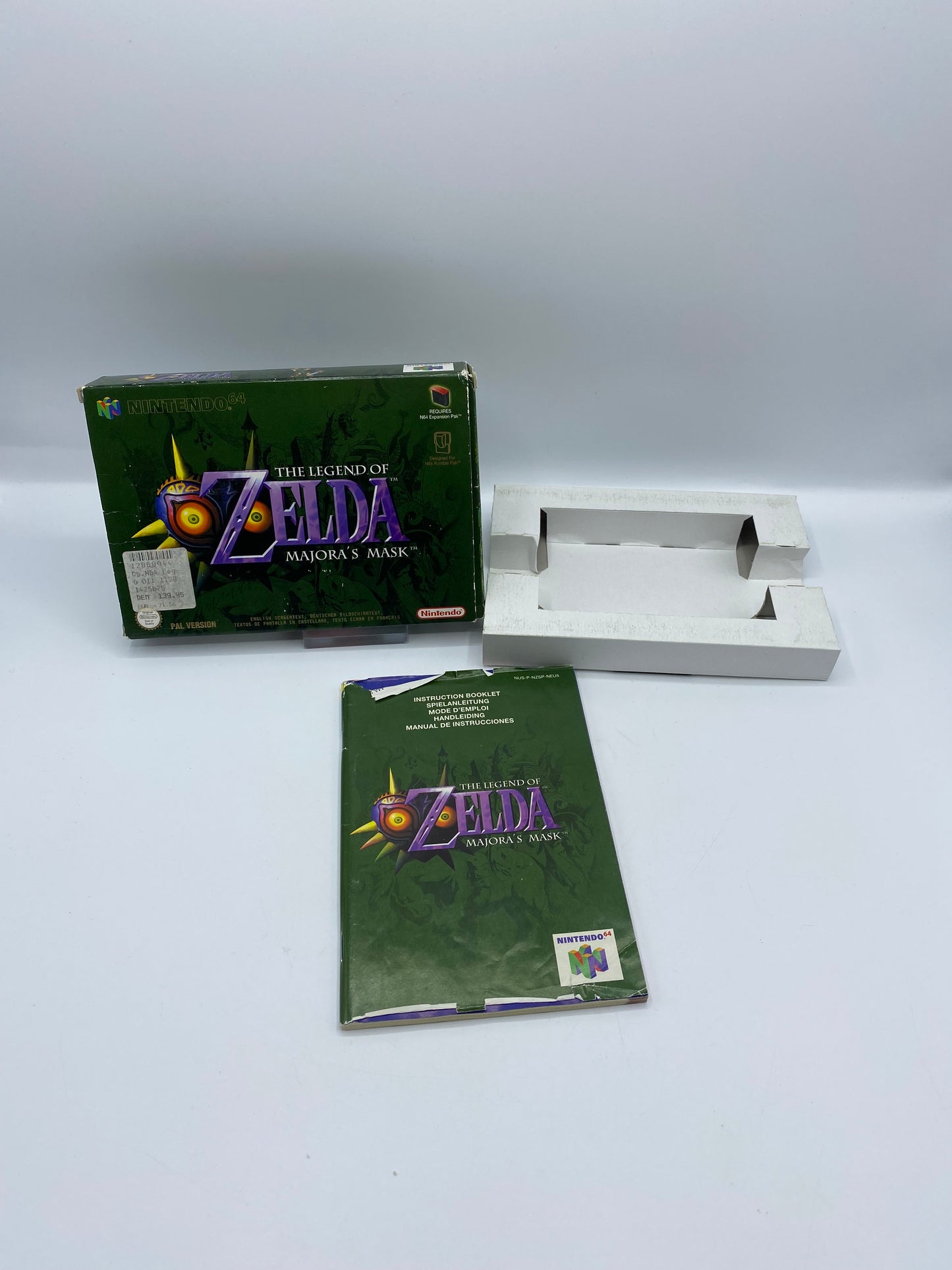 The Legend of Zelda Majora`s Mask OVP (ohne Spiel)