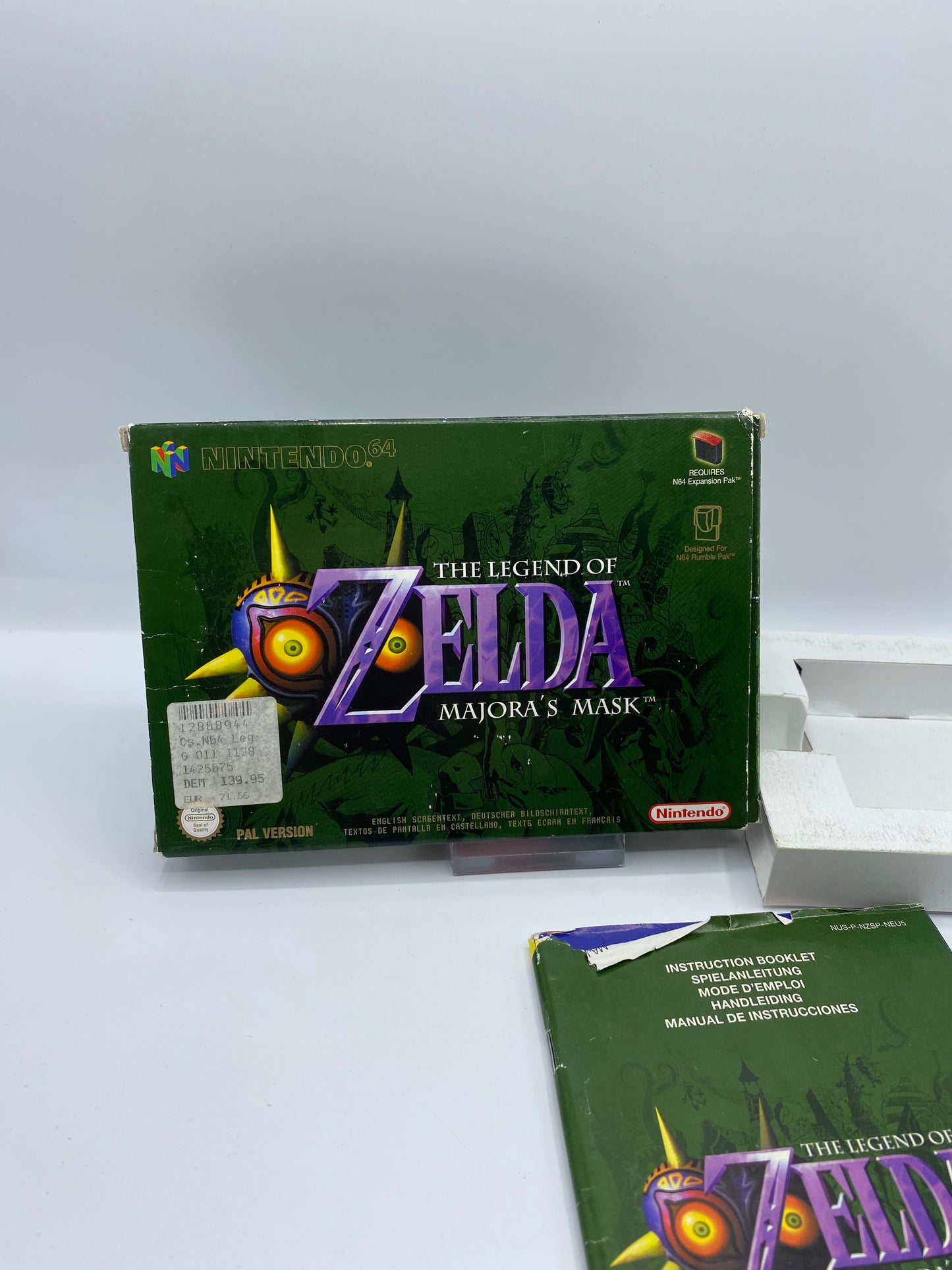 The Legend of Zelda Majora`s Mask OVP (ohne Spiel)