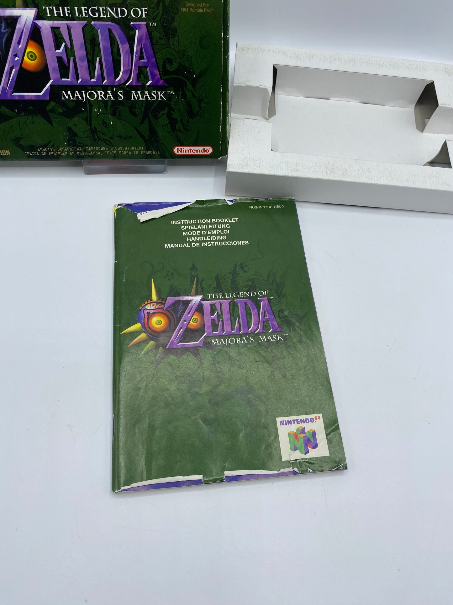 The Legend of Zelda Majora`s Mask OVP (ohne Spiel)