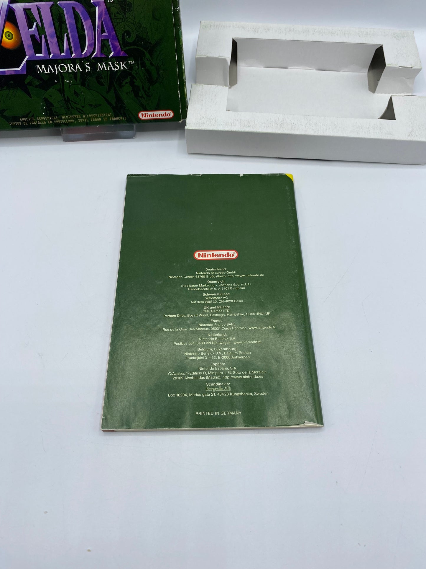 The Legend of Zelda Majora`s Mask OVP (ohne Spiel)