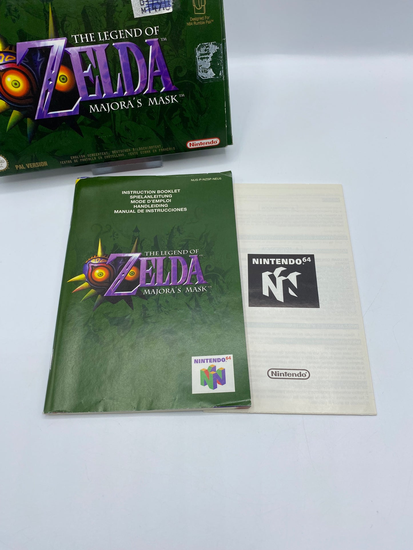 The Legend of Zelda Majora`s Mask OVP