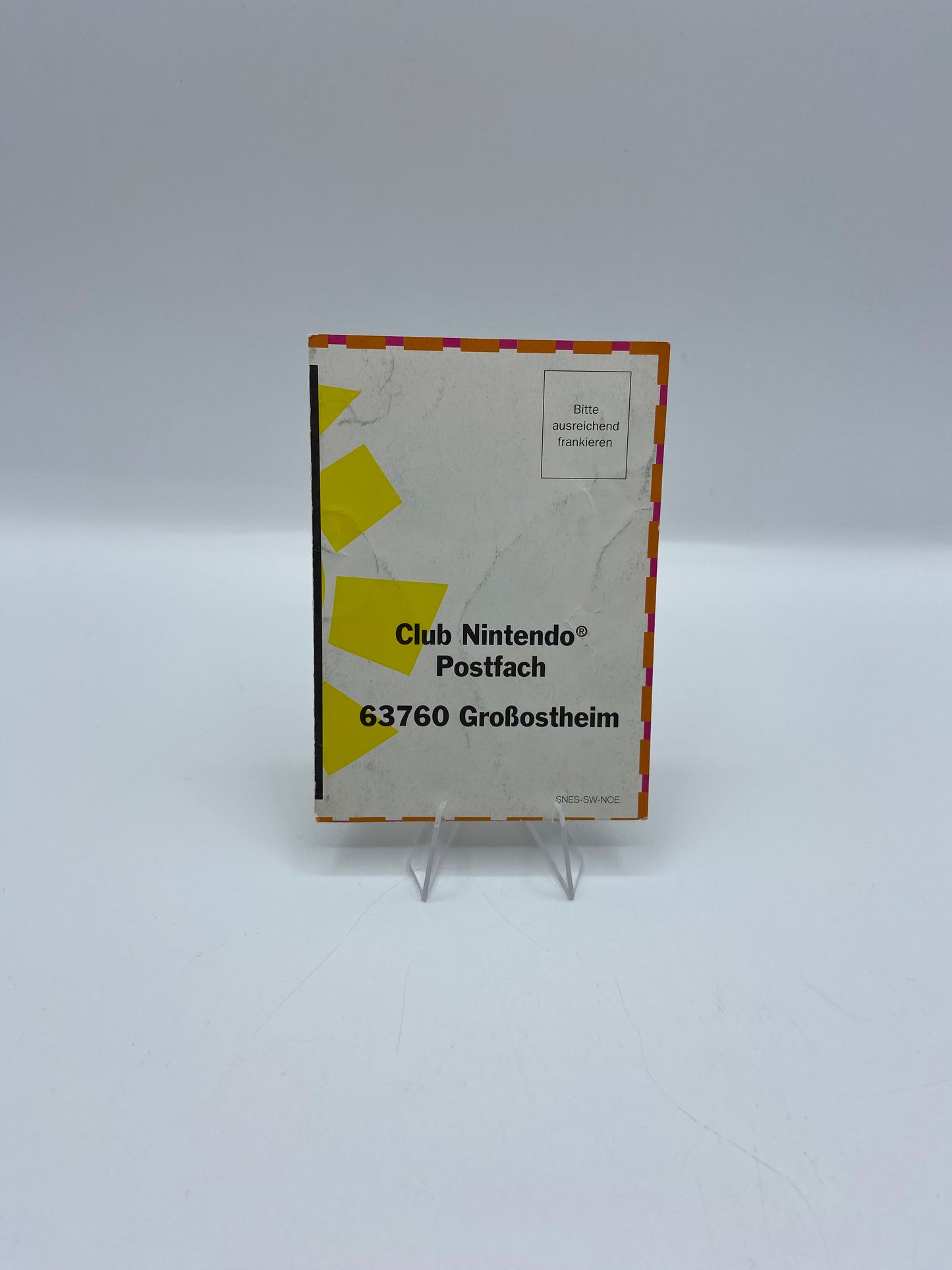 Club Nintendo Mitgliedskarte