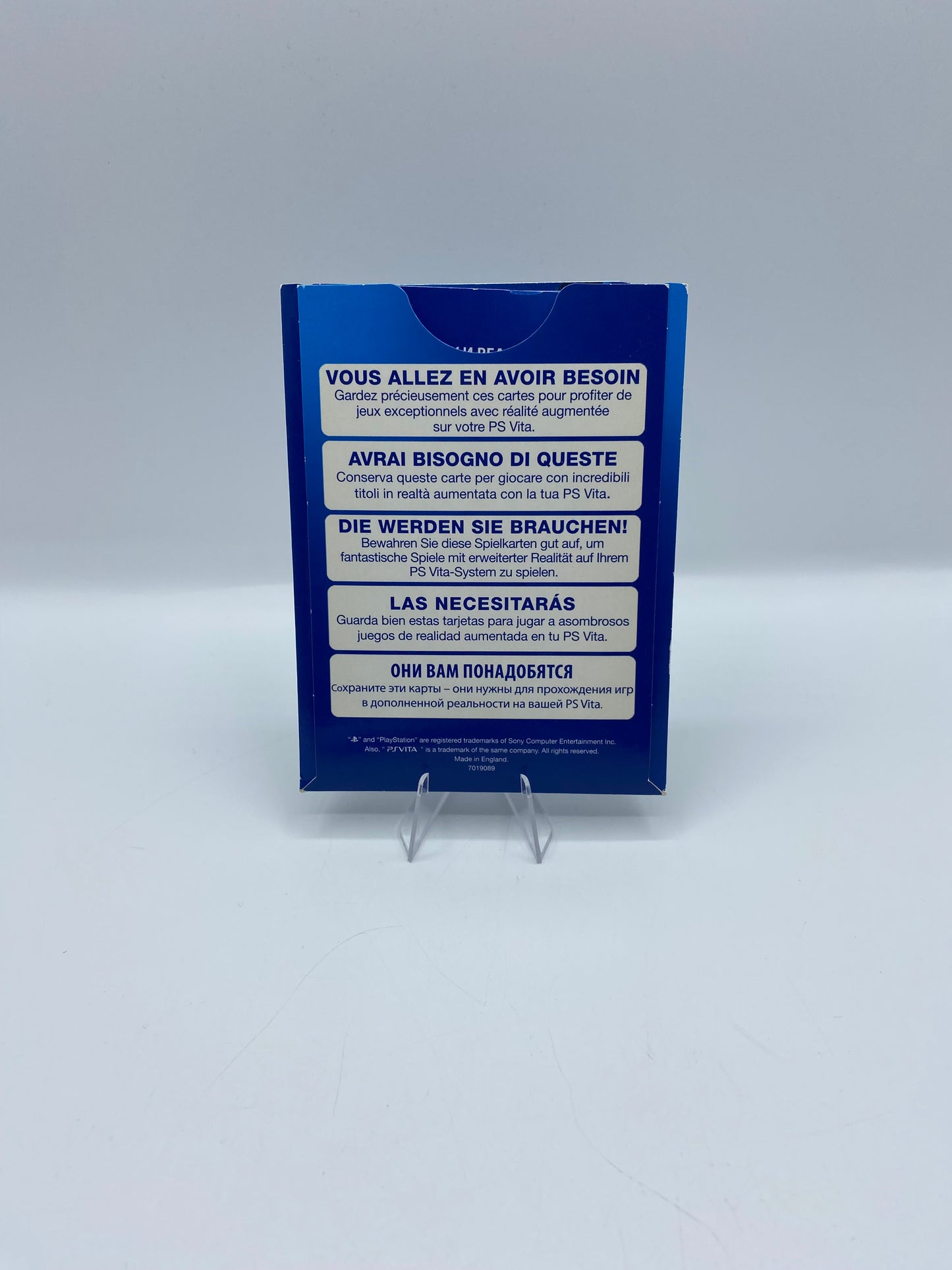 PS Vita AR Play Cards