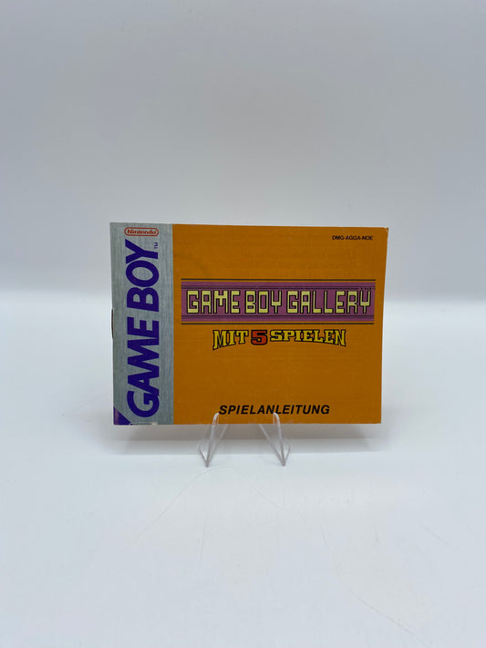 Game Boy Gallery mit 5 Spielen Spielanleitung
