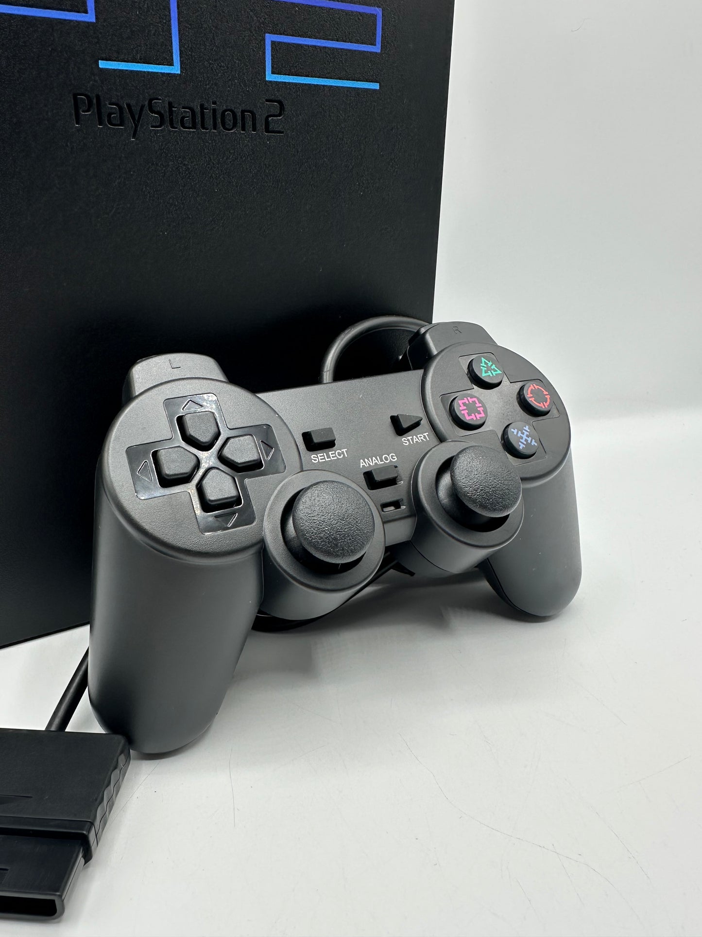 PlayStation 2 Fat - Retro Starter Paket inkl. Controller, Strom-  Bildkabel